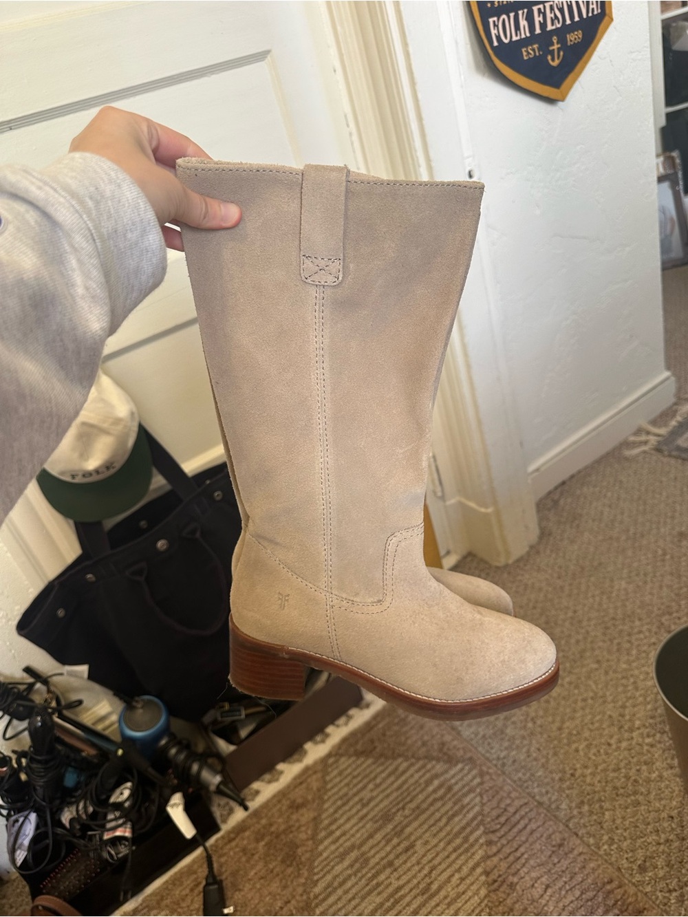 Frye Camryn Women's Suede Mid-Calf Boots